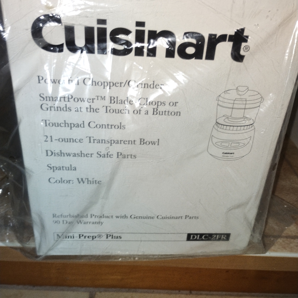 Cuisinart Mini-Prep Plus Processor Model DLC-2